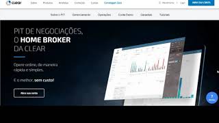 Novo Pit Clear Corretora Testado....é Gratis