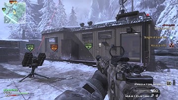 BEAST 6 MAN KILLFEED WITH M4A1! (Modern Warfare 3 Multiplayer Game Footage)