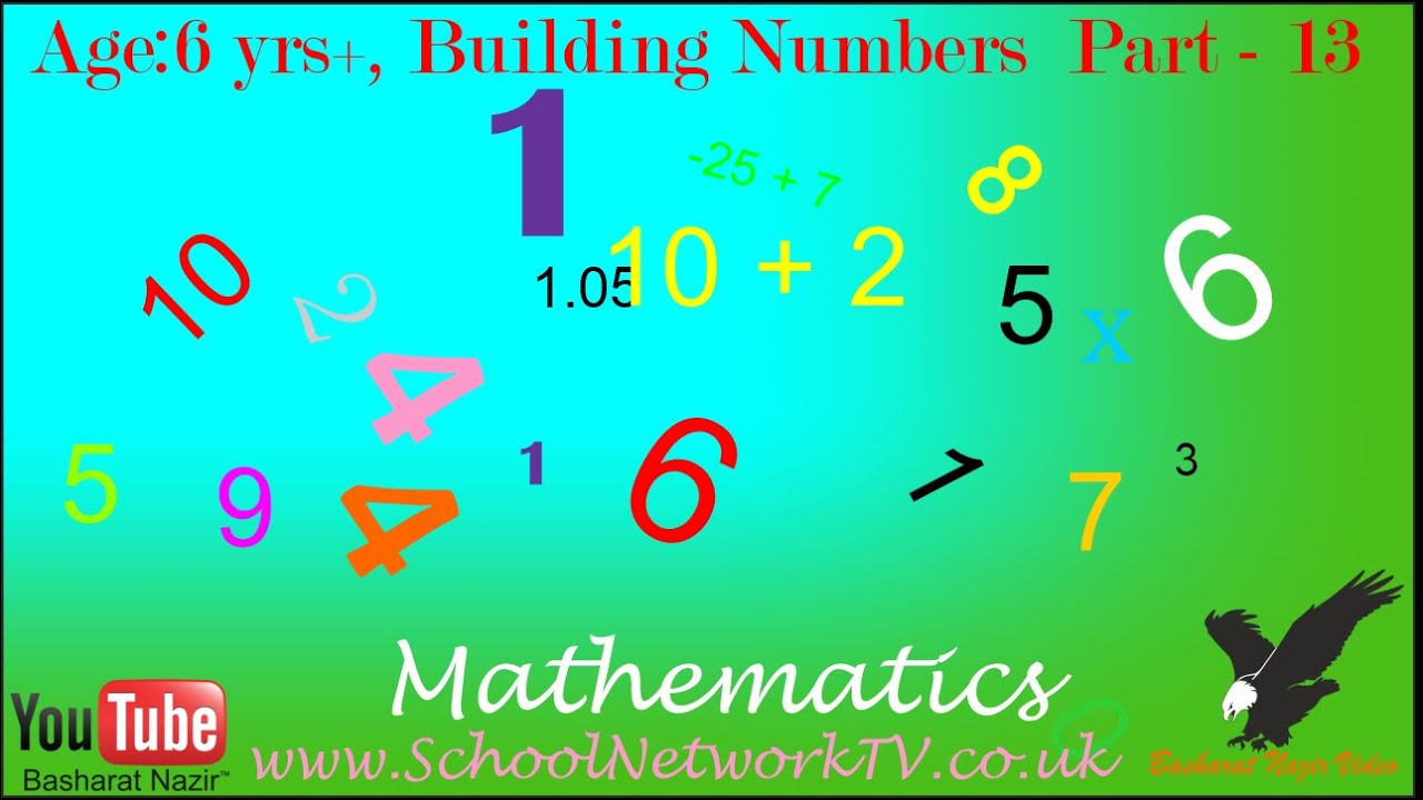 Bluiding Numbers VID50 Age;6 yrs+, Building Numbers Counting Numbers 90 to 99 Part 13 ...