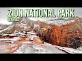 Zion WINTER CANYON Hike - Zion Canyon Overlook - Full Hike