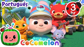 Canção dos instrumentos musicais | CoComelon | Músicas Infantis e Desenhos Animados em Português