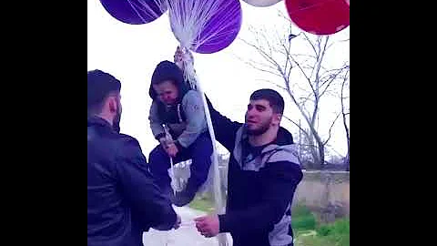 That time Hasbulla almost Floated Away on a Balloon