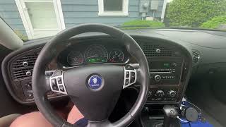 2008 Saab 9-5 Startup - 6/23/24