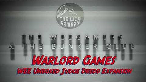 Wee UnBox Judge Dredd Expansion Warlord Games