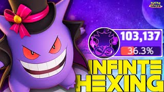 Gengar Becomes Insanely Op with this build of Infinite Hexing 😎 | Pokemon Unite