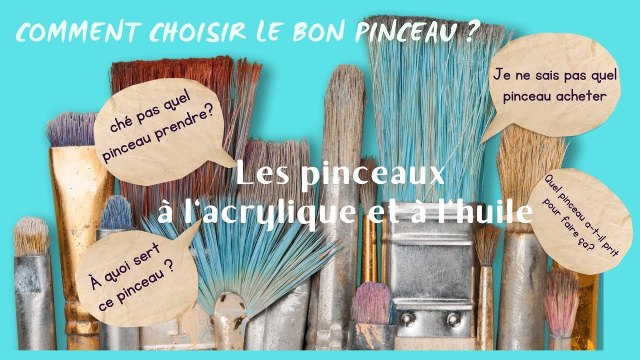 Pinceaux Acrylique