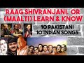 Raag shivranjani based 20 beautiful songs  raag maalti details  harmonium singing