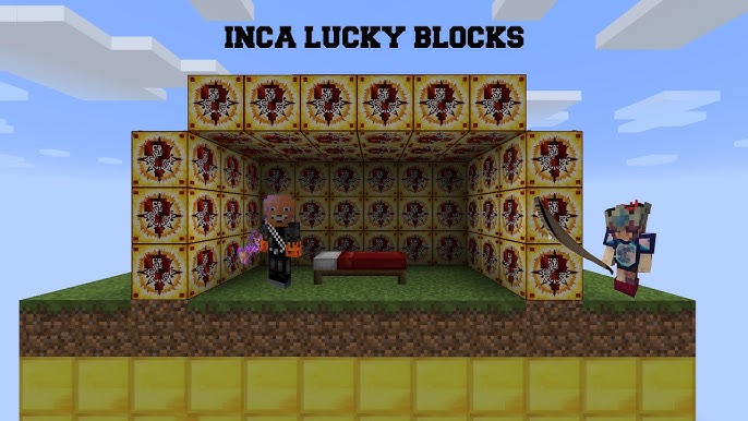 Minecraft Inca Lucky Block - Colaboratory