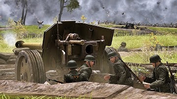 German Strongpoint vs Soviet Assault | Gates of Hell