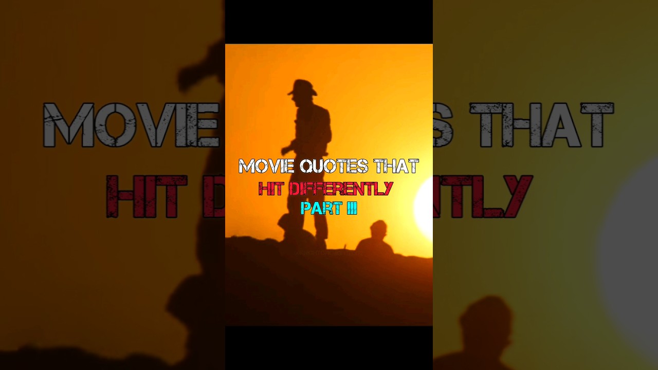 Movie Quotes That Hit Differently Part III - Rambo