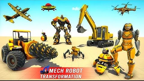Mech Robot Transforming Game(New Update) - Robot Game - Android GamePlay | Walk through a Game