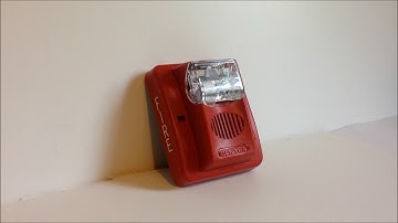 Gentex Commander 3 GEC3-12WR Fire Alarm Horn/Strobe