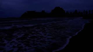 Listen to the calming sound of Ocean waves in this video  You can just close your eyes and relax