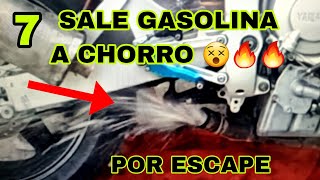 7😵GASOLINA A CHORRO por ESCAPE🔥!! Montar carburadores nuevos en R6 TETRIS