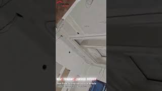TENDING CURVED DESIGN AT MUKUNDAPUR PROJECT #falseceilingkolkata #ceilingdesignideas #interiordesign