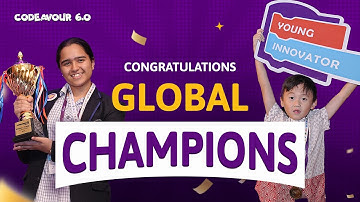 Congratulations to Global Champions | Codeavour 6.0 International Showdown