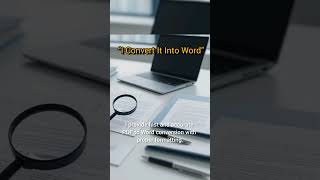 PDF to Word Conversion Service | Fast &amp; Accurate Typing 🚀