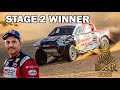 2023 dakar rally  nasser alattiyah winner stage 2