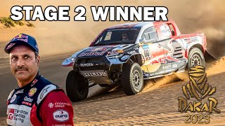 2023 Dakar Rally | Nasser Al-Attiyah Winner Stage 2