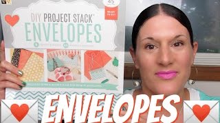 DCWV DIY PROJECT STACK | Envelopes