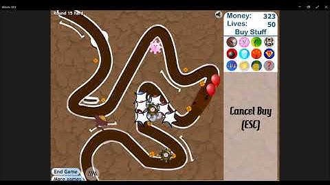 Using Every Tower Without Losing Lives (Track 2, Hard, Bloons Tower Defense 3 Challenge)