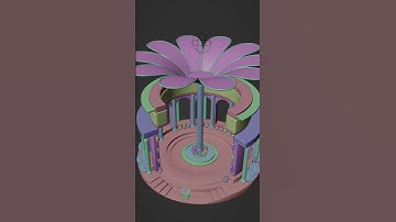 Add a plane and let lose ! #3dmodeling #3danimation #b3d #3dart #blender3d