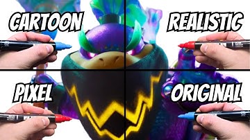 Drawing Bowser Jr. — Super Mario Galaxy Movie — 4 Incredible Styles 😲