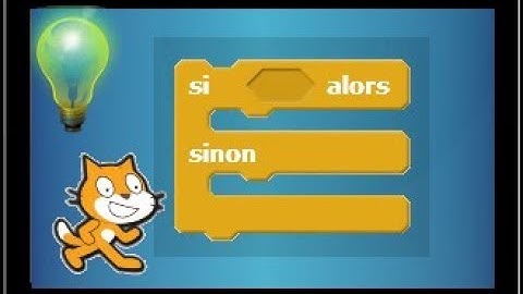 algorithmique • Apprendre à programmer une condition: Si ... Sinon • Scratch • Partie II