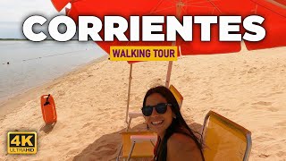 CORRIENTESLa JOYA del LITORAL (Walking Tour) | ARGENTINA 4K