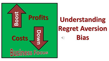 Understanding Regret Aversion Bias