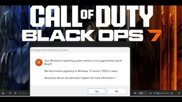 Fix Black Ops 7 Error Your Windows 8 Operating System Version Is Not Supported Windows 10 1909