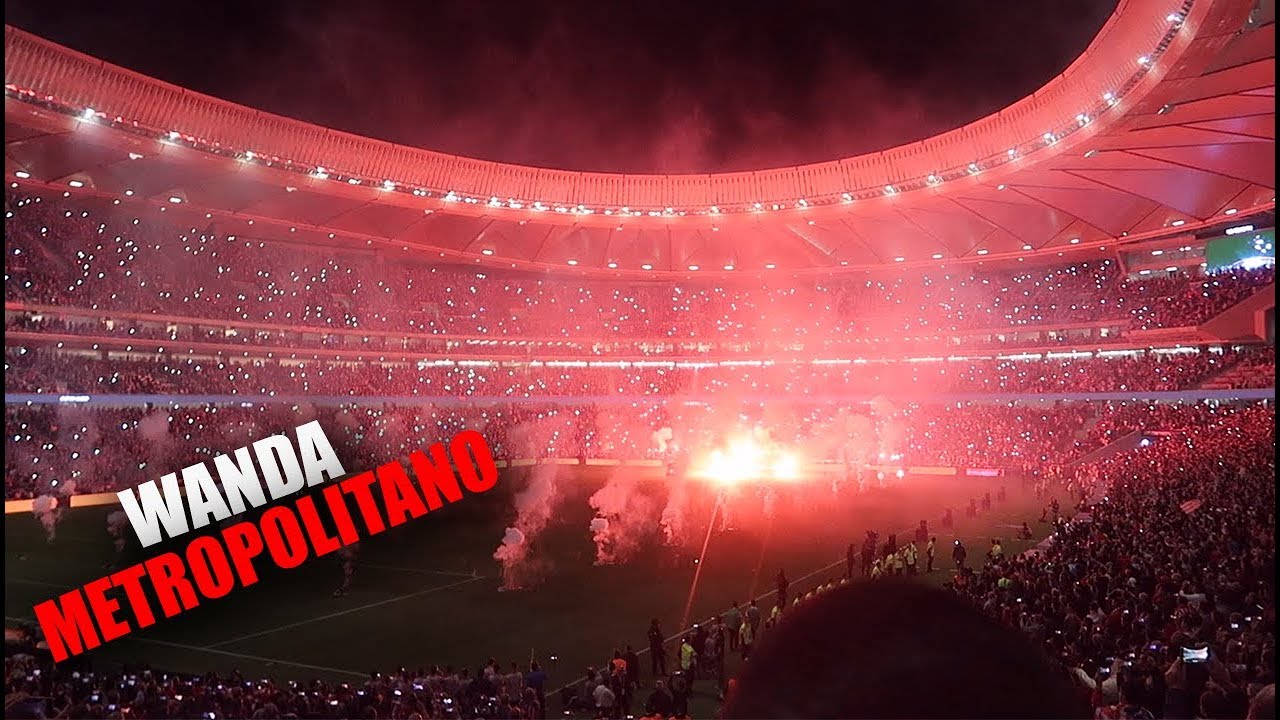 WANDA METROPOLITANO INAUGURACIÓN COMPLETA + PRIMER PARTIDO! YouTube
