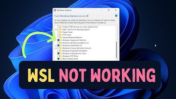 How to Fix WSL Not Working in Windows 11