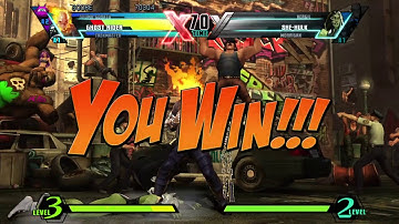 Requested ULTIMATE MARVEL VS. CAPCOM 3 Shuma-Gorath/Ghost Rider/Taskmaster