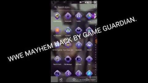How to hack WWE mayhem game by game guardian