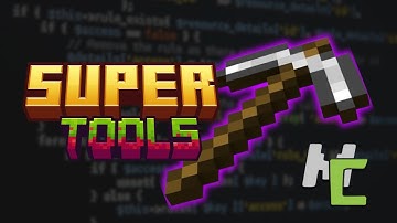 Learn to Create your own Super Tools in Mcreator (Updated)