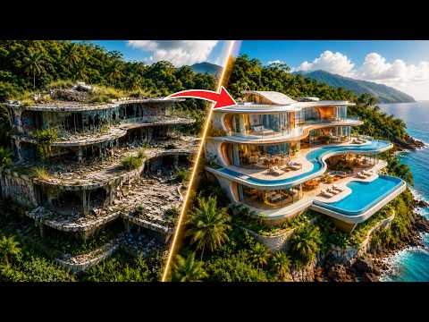 Forgotten Oceanfront Mansion Becomes a Billion-Dollar Dream Home