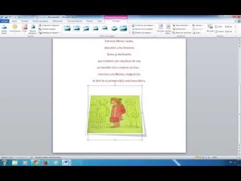 Word: inserir imatges al document (Crear un document bàsic 4/4)