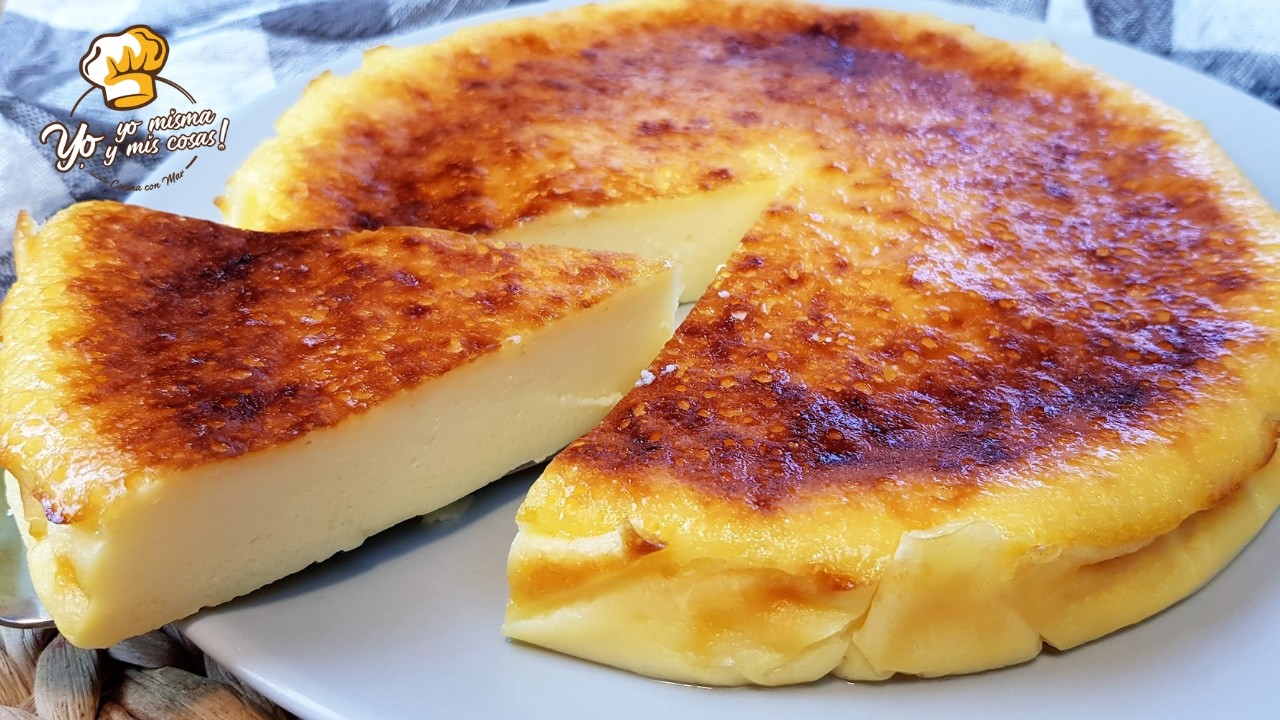 🚀 TARTA de YOGUR con 4 Ingredientes Básicos