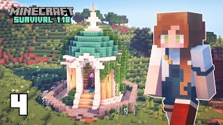 Building an Enchanting Room and Spider XP Farm | Minecraft 1.18 Let's Play  Ep. 4