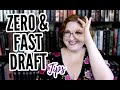 Fast Drafting Tips! | What is a Zero Draft?