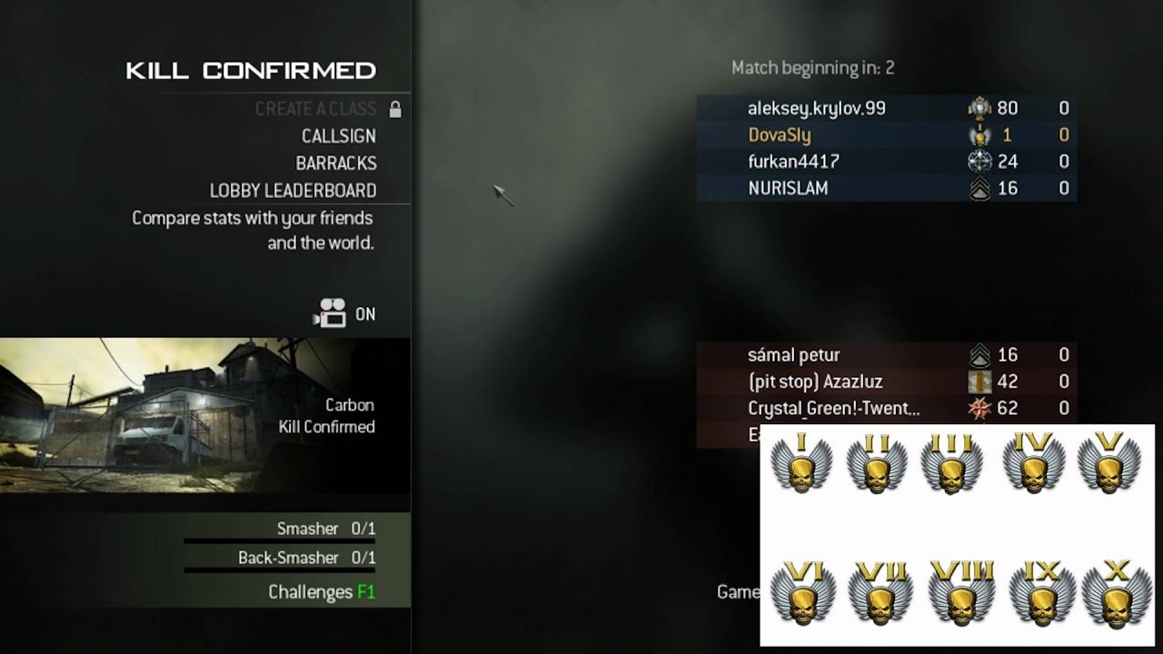 11-15TH EMBLEMS! CoD : MW3! 5 NEW PRESTIGE EMBLEMS! - YouTube