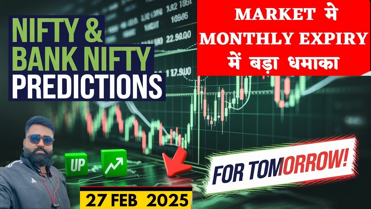 Nifty Prediction for Tomorrow - Is This the Start of a BIG MOVE? - YouTube