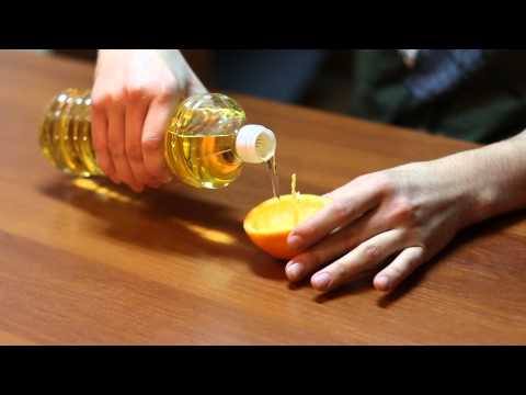 [How to] Свеча из апельсина