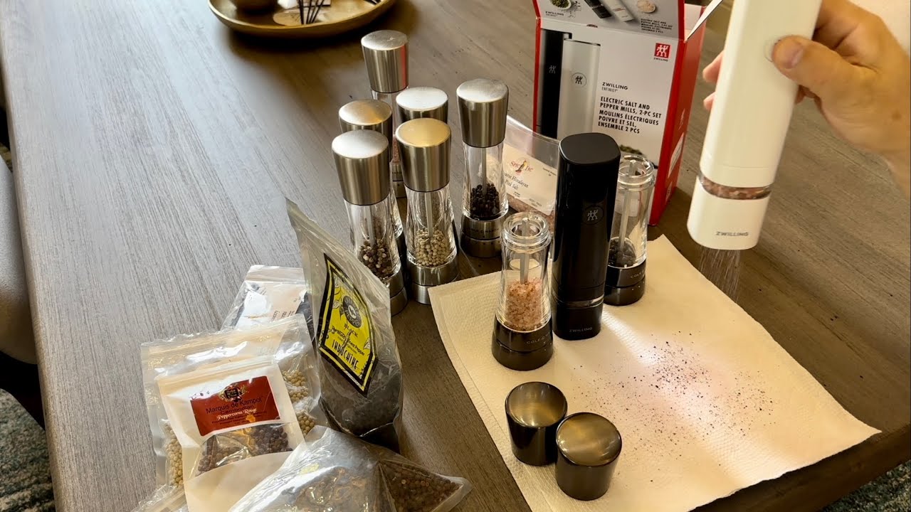 Zwilling Enfingy Salt & Pepper Mill The best I’ve used YouTube