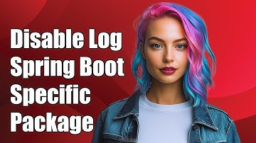 How to Disable Logging for a Specific Package in Spring Boot