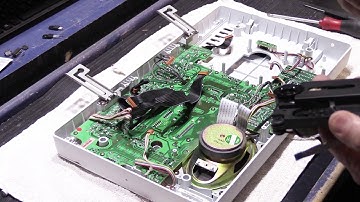 Reassembling a NuTone IMA4406 Master Station after Face Plate Re-Whitening