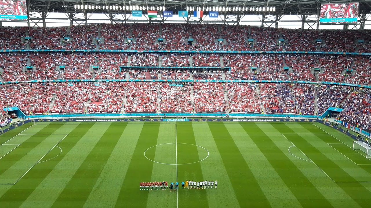 EURO-2020: így szól a magyar himnusz a Puskás Arénában a világbajnok Franciaország ellen