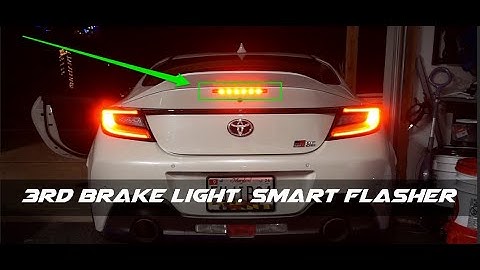 22+ Toyota GR86/BRZ. Third Brake Light SMART Flasher