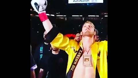 Logan Paul rocking a holographic Charizard chain 🔥via @showtimeboxing) #shorts #trending